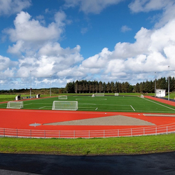 ​D-sektor Harøy Stadion 3.800 m2 Løpebane maj 2018